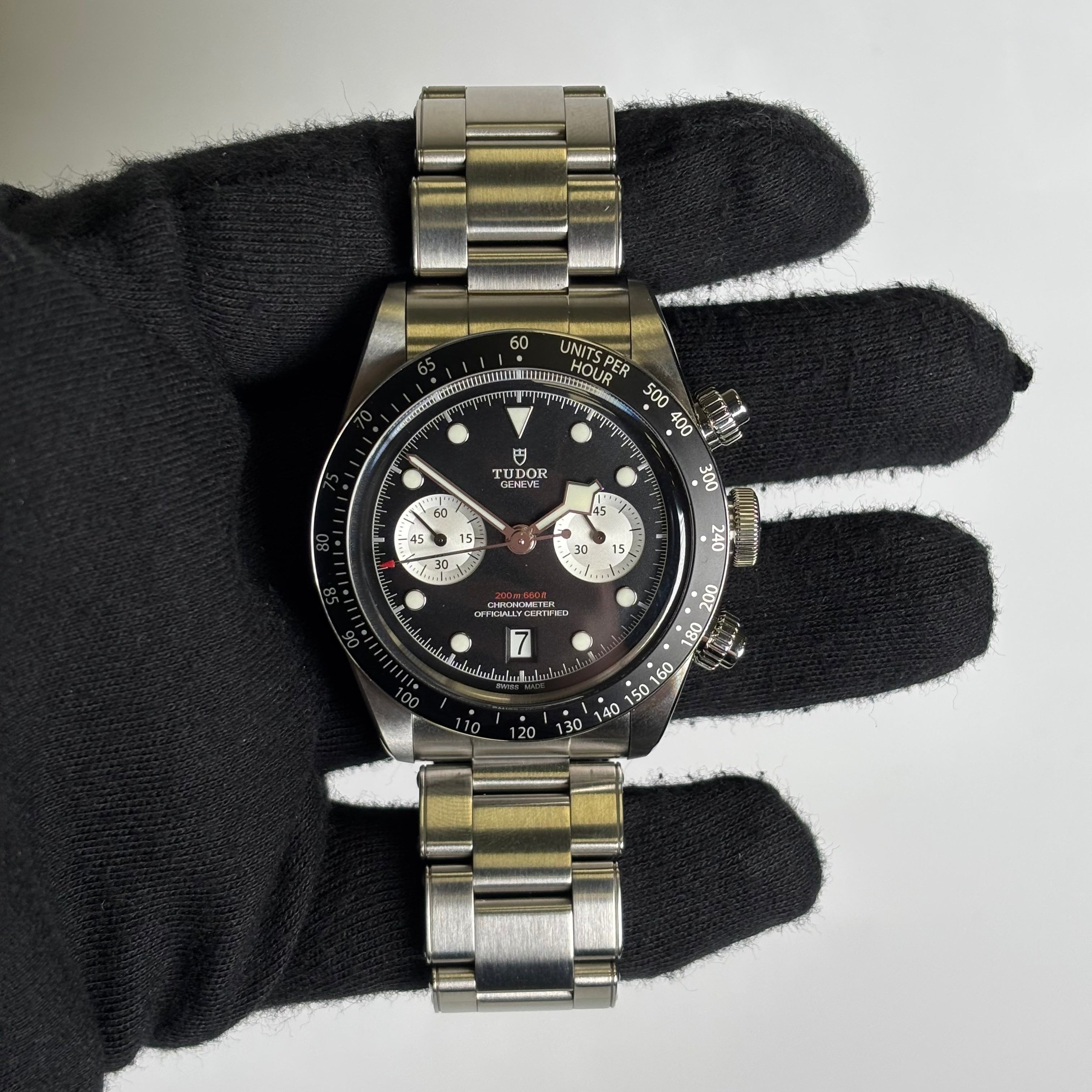 Tudor Black Bay 41mm Black Dial Watch Ref# 79360N - Happy Jewelers Fine Jewelry Lifetime Warranty