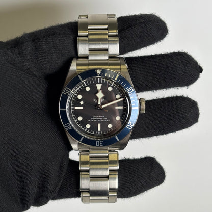 Tudor Black Bay 41mm Black Dial Watch Ref# 79230B - Happy Jewelers Fine Jewelry Lifetime Warranty