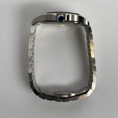 Cartier Santos 39.8mm Green Dial Watch Ref# WSSA0062 - Happy Jewelers Fine Jewelry Lifetime Warranty