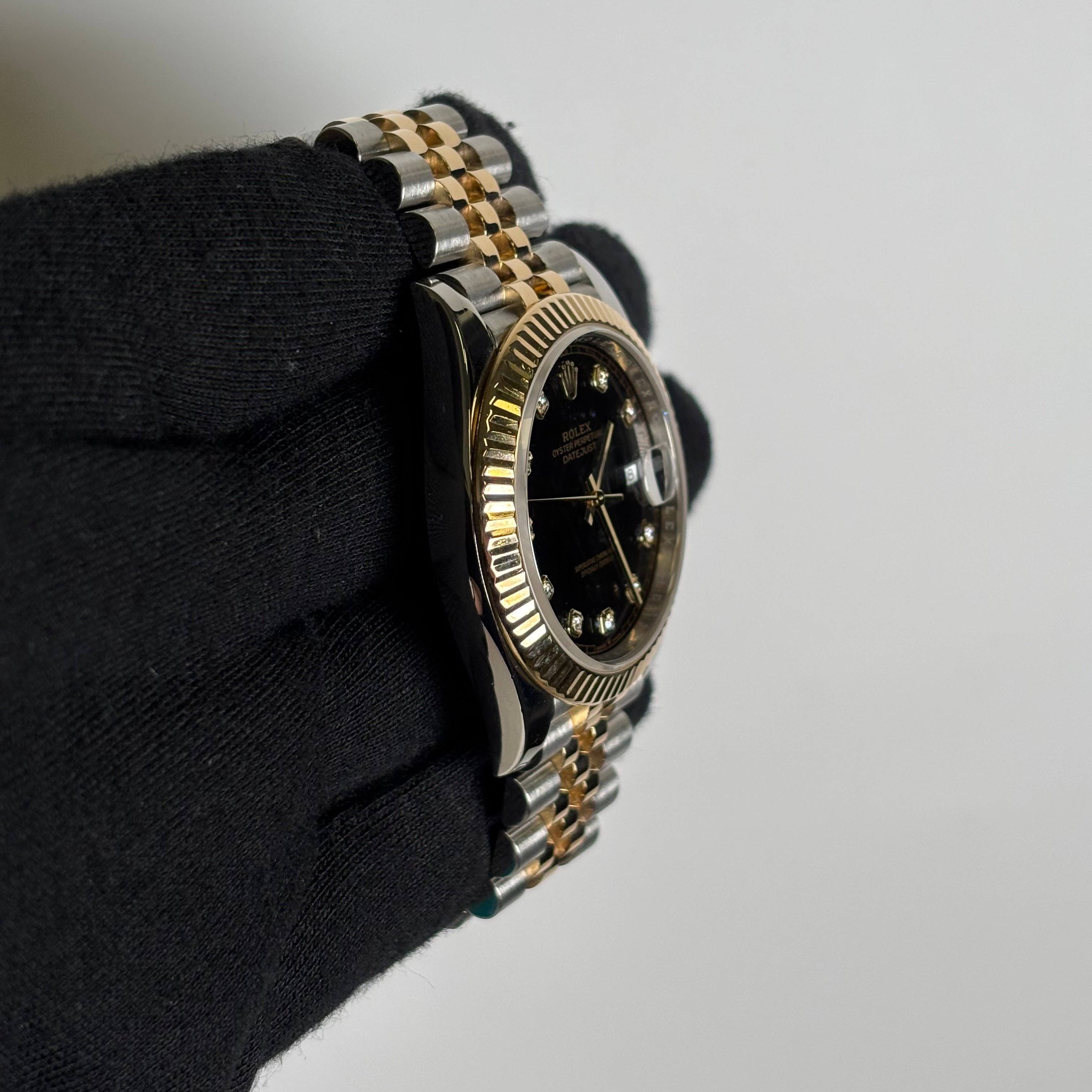 Rolex Datejust 41mm Black Dial Watch Ref# 126333 - Happy Jewelers Fine Jewelry Lifetime Warranty