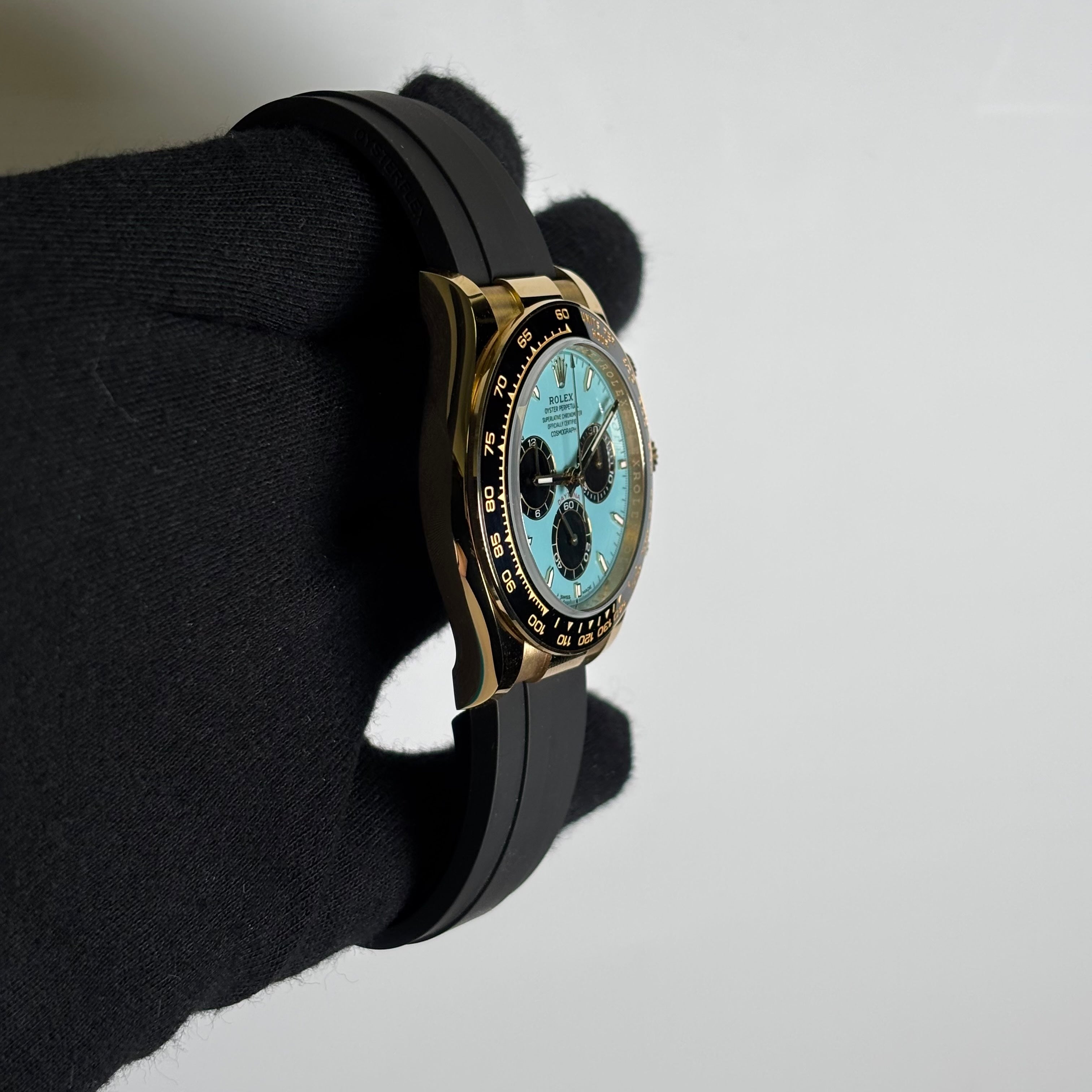 Rolex Daytona 40mm Turquoise Dial Watch Ref# 126518LN – Happy Jewelers