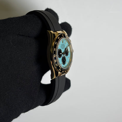 Rolex Daytona 40mm Turquoise Dial Watch Ref# 126518LN - Happy Jewelers Fine Jewelry Lifetime Warranty