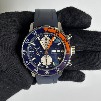 IWC Aquatimer 44mm Blue Dial Watch Ref# IW376704 - Happy Jewelers Fine Jewelry Lifetime Warranty