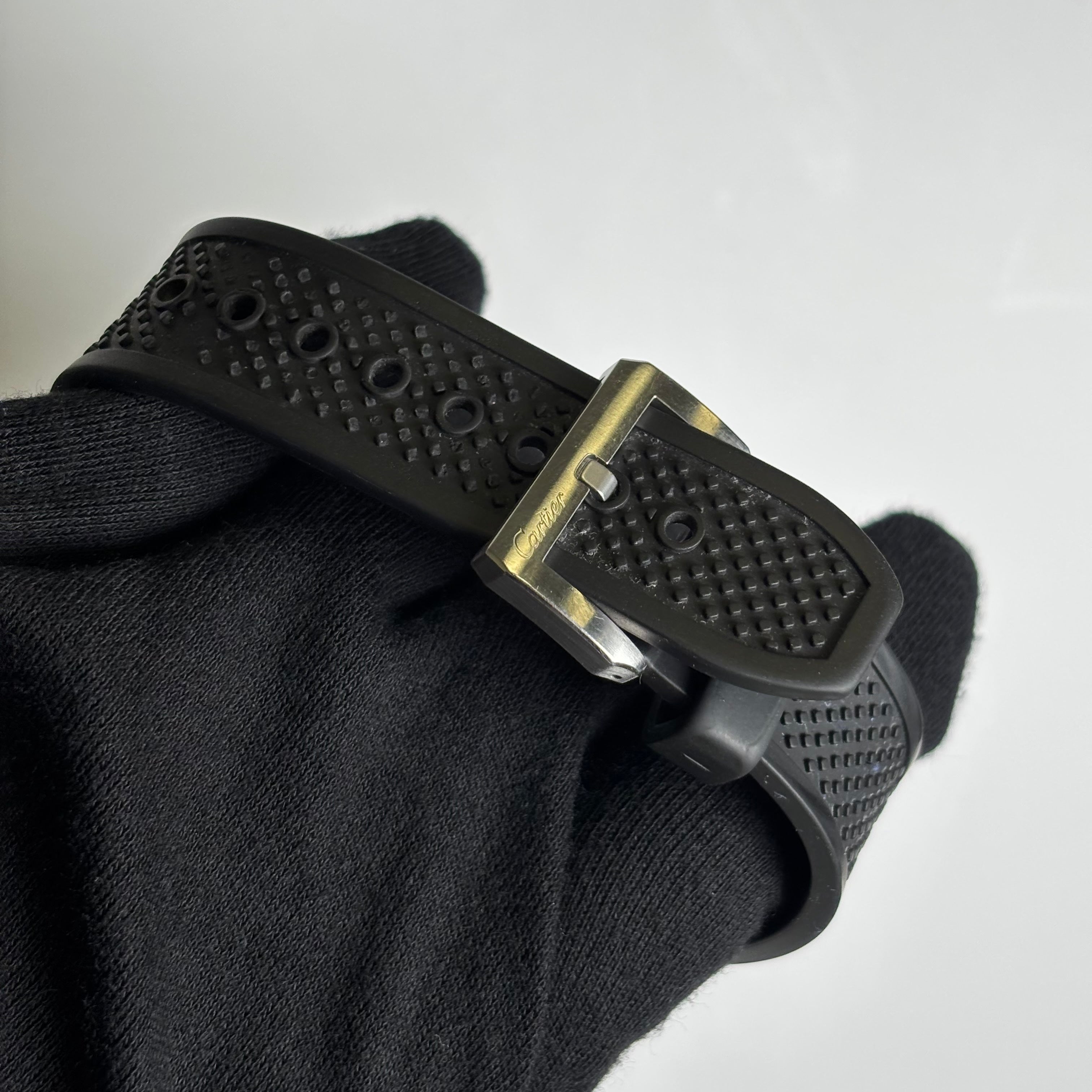 Cartier Calibre 42mm Black Dial Watch Ref# W7100056 - Happy Jewelers Fine Jewelry Lifetime Warranty
