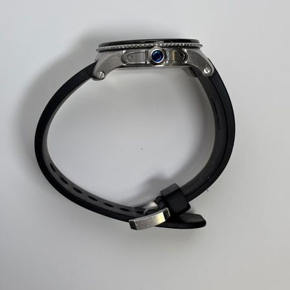 Cartier Calibre 42mm Black Dial Watch Ref# W7100056 - Happy Jewelers Fine Jewelry Lifetime Warranty
