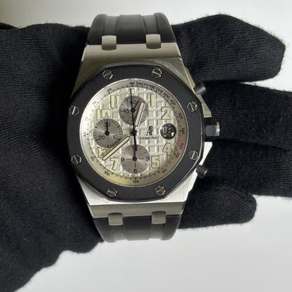 Audemars Piguet Royal Oak 42mm White Dial Watch Ref# 25940SK.OO.D002CA.02 - Happy Jewelers Fine Jewelry Lifetime Warranty