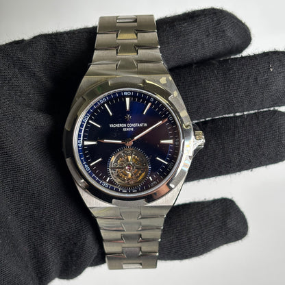 Vacheron Constantin 42.5mm Blue Dial Watch Ref# 6000V/210T-H032 - Happy Jewelers Fine Jewelry Lifetime Warranty