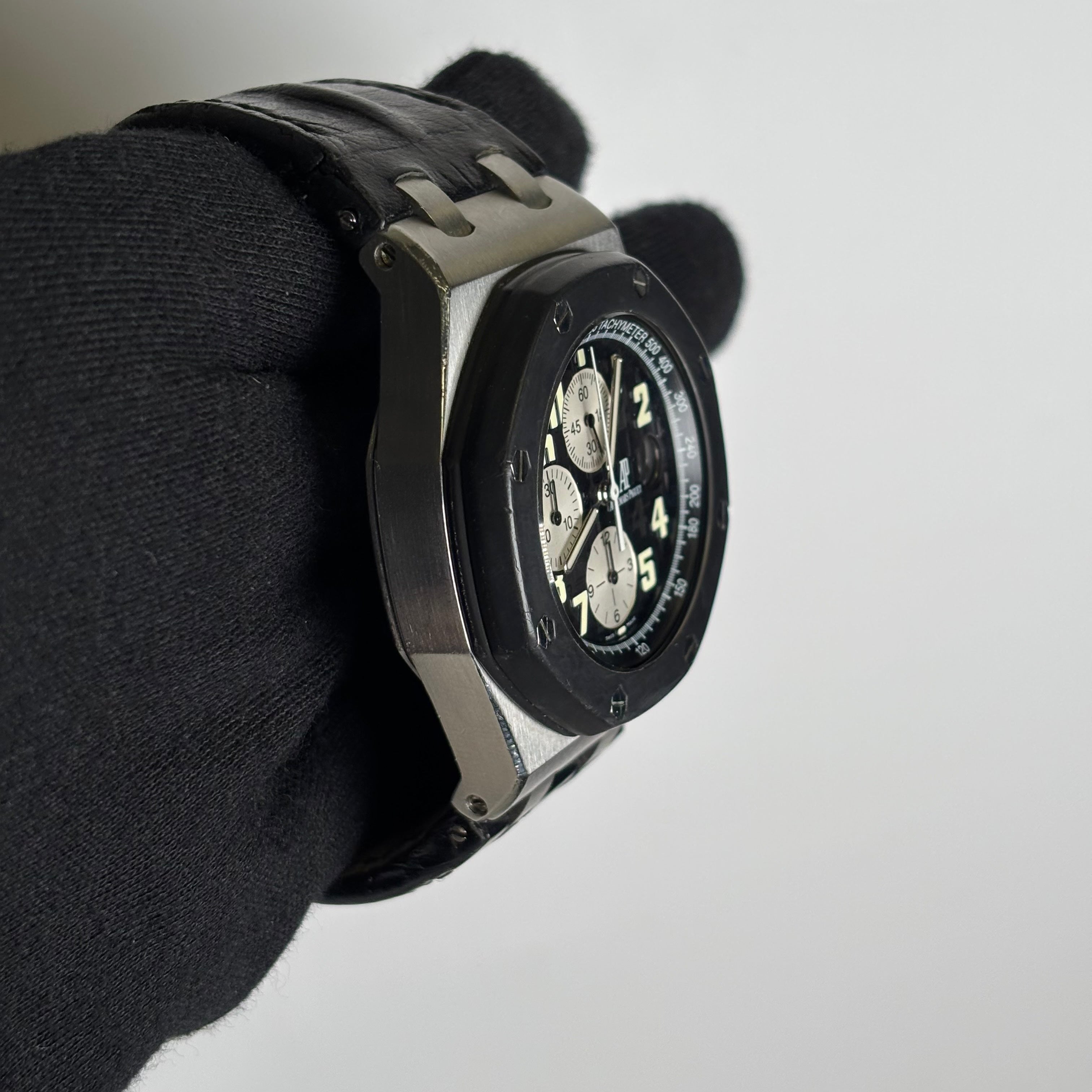 Audemars Piguet Royal Oak 42mm Black Dial Watch Ref# 25940SK.OO.D002CA.01 - Happy Jewelers Fine Jewelry Lifetime Warranty