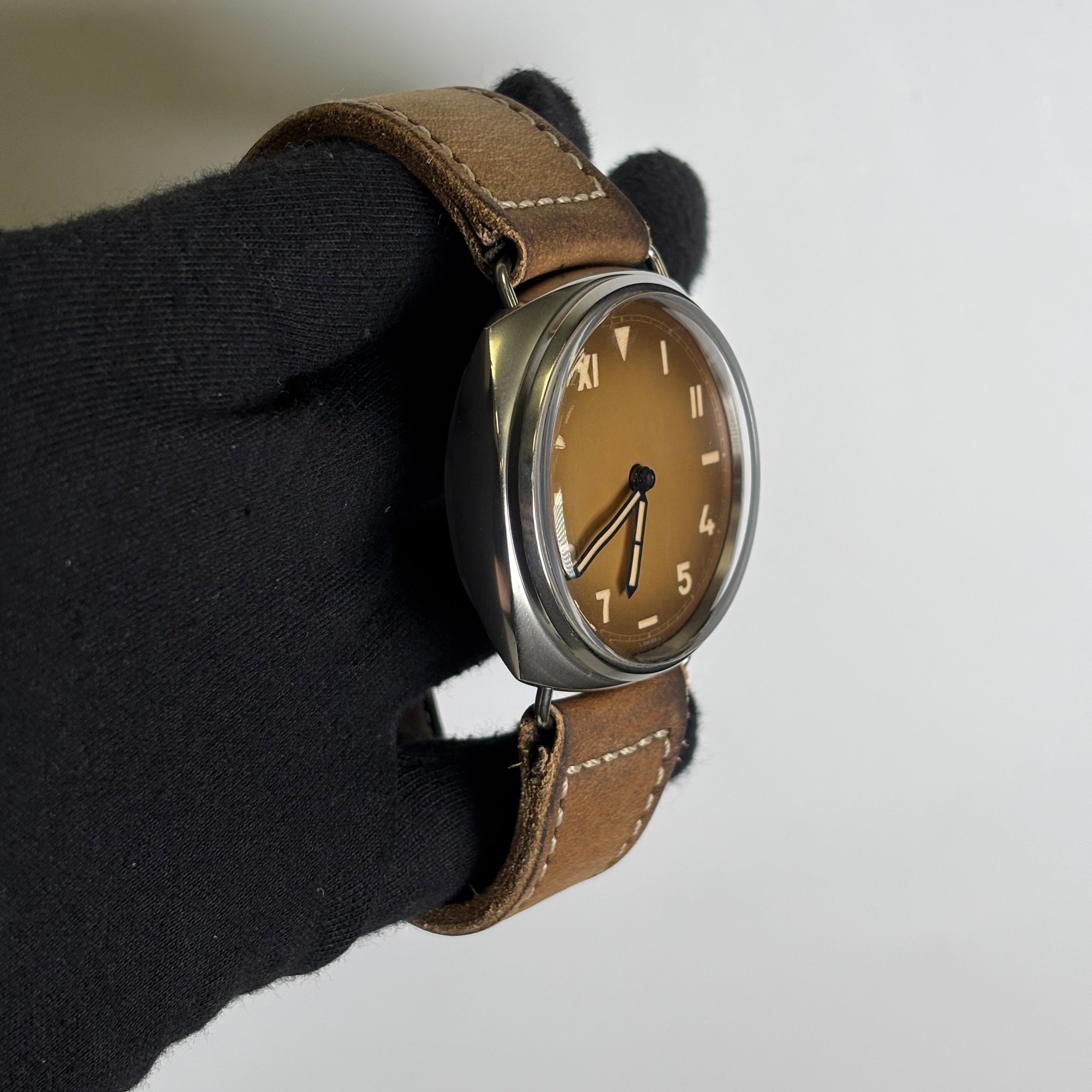 Panerai Radiomir 47mm Brown Dial Watch Ref# PAM00931 - Happy Jewelers Fine Jewelry Lifetime Warranty