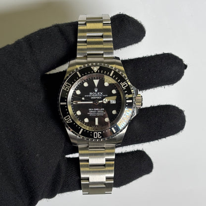 Rolex Sea-Dweller 44mm Black Dial Watch Ref# 126660 - Happy Jewelers Fine Jewelry Lifetime Warranty