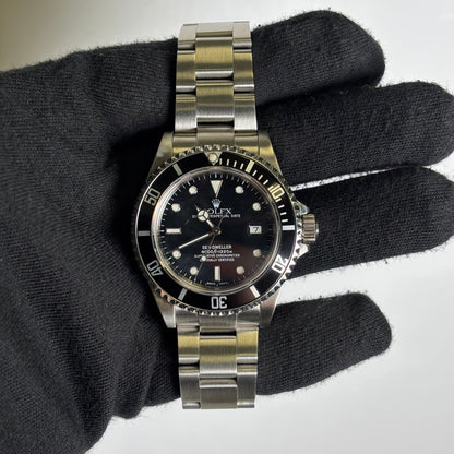 Rolex Sea-Dweller 40mm Black Dial Watch Ref# 16600 - Happy Jewelers Fine Jewelry Lifetime Warranty