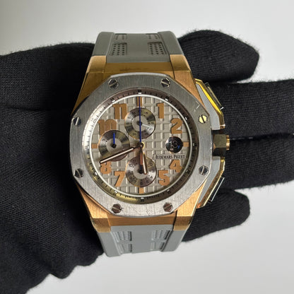 Audemars Piguet Royal Oak 44mm Grey Dial Watch Ref# 26210OI.OO.A109CR.01 - Happy Jewelers Fine Jewelry Lifetime Warranty