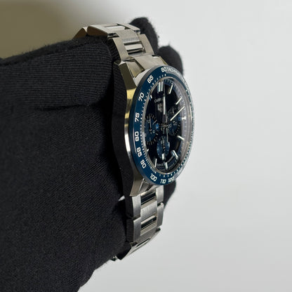 Tag Heuer Carrera 44mm Blue Dial Watch Ref# CBN2A1A - Happy Jewelers Fine Jewelry Lifetime Warranty