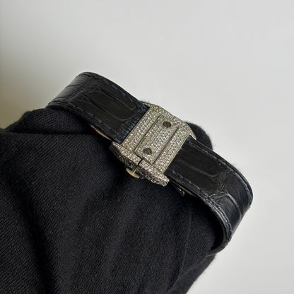 Cartier Santos 41mm White Dial Watch Ref# W20090X8 - Happy Jewelers Fine Jewelry Lifetime Warranty