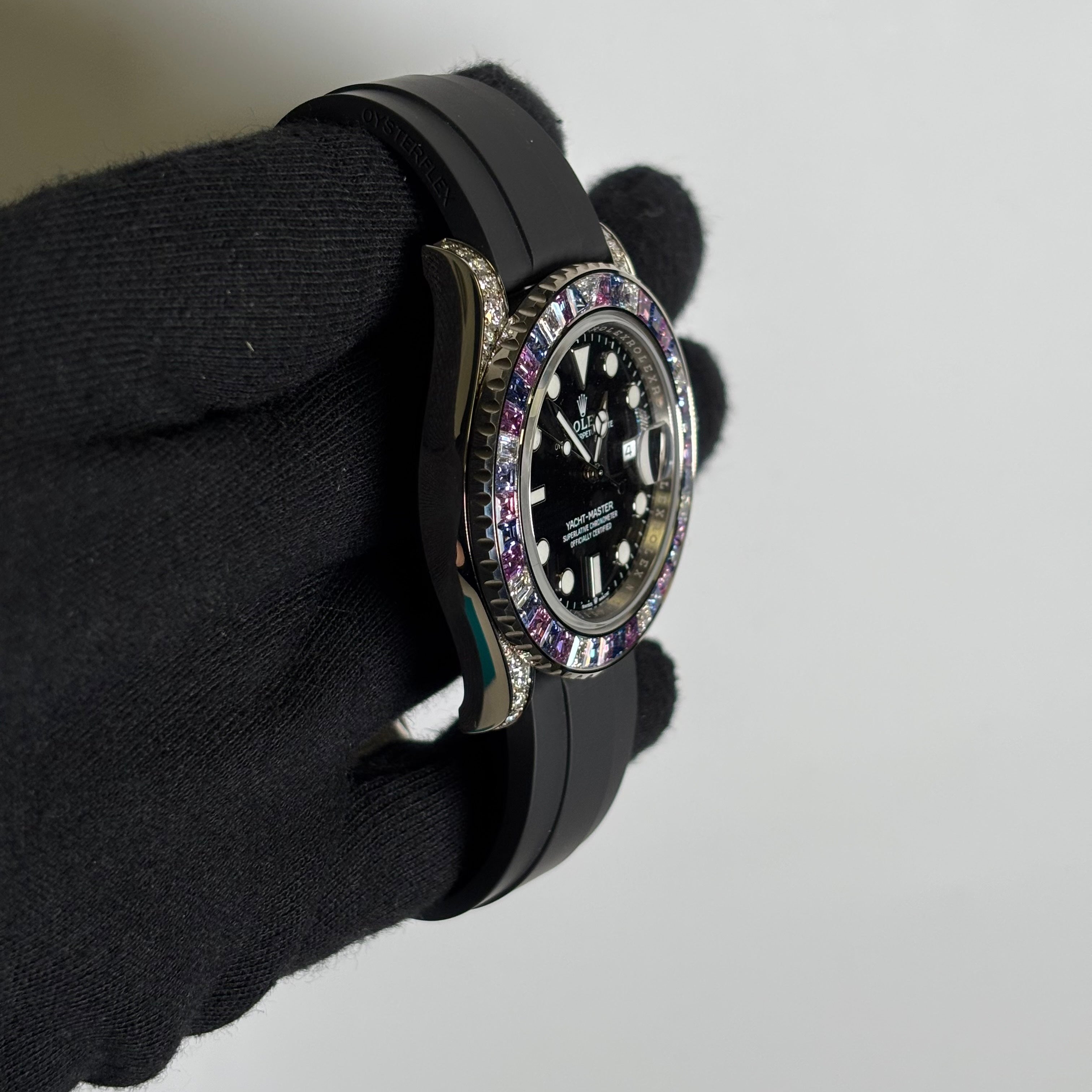 Rolex Yacht-Master 40mm Black Dial Watch Ref# 126679SABR – Happy