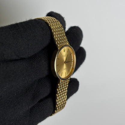 Rolex Cellini 26mm Champagne Dial Watch Ref# 5041 - Happy Jewelers Fine Jewelry Lifetime Warranty