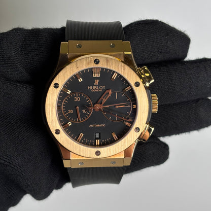 Hublot Classic Fusion 45mm Black Dial Watch Ref# 521.OX.1181.LR - Happy Jewelers Fine Jewelry Lifetime Warranty