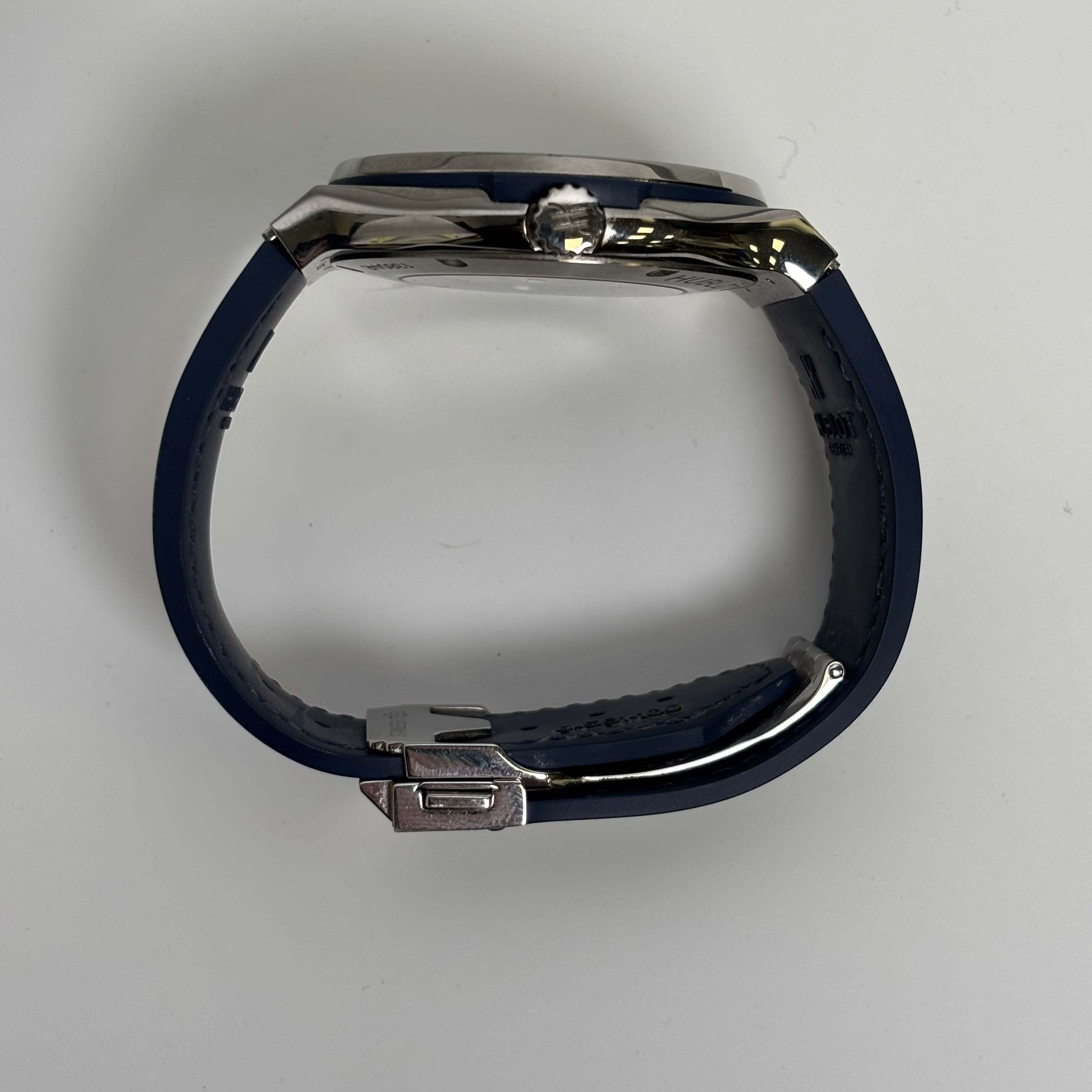 Hublot Classic Fusion 45mm Blue Dial Watch Ref# 511.NX.7170.LR - Happy Jewelers Fine Jewelry Lifetime Warranty