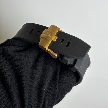 Audemars Piguet Royal Oak 44mm Black Dial Watch Ref# 26401RO.OO.A002CA.02 - Happy Jewelers Fine Jewelry Lifetime Warranty