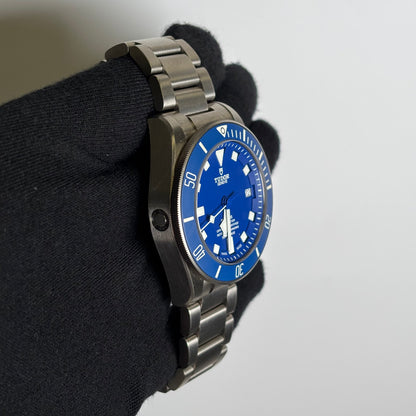 Tudor Pelagos 42mm Blue Dial Watch Ref# 25600TB - Happy Jewelers Fine Jewelry Lifetime Warranty