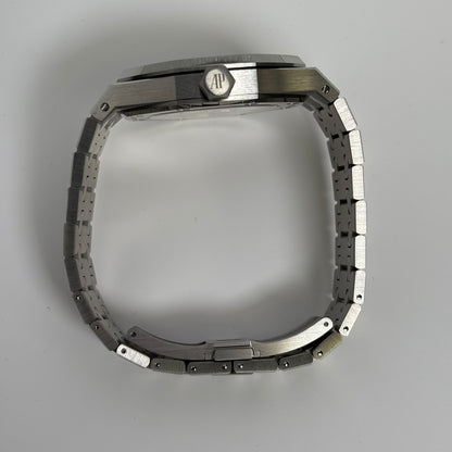 Audemars Piguet Royal Oak 37mm Blue Dial Watch Ref# 15550ST.OO.1356ST.06 - Happy Jewelers Fine Jewelry Lifetime Warranty