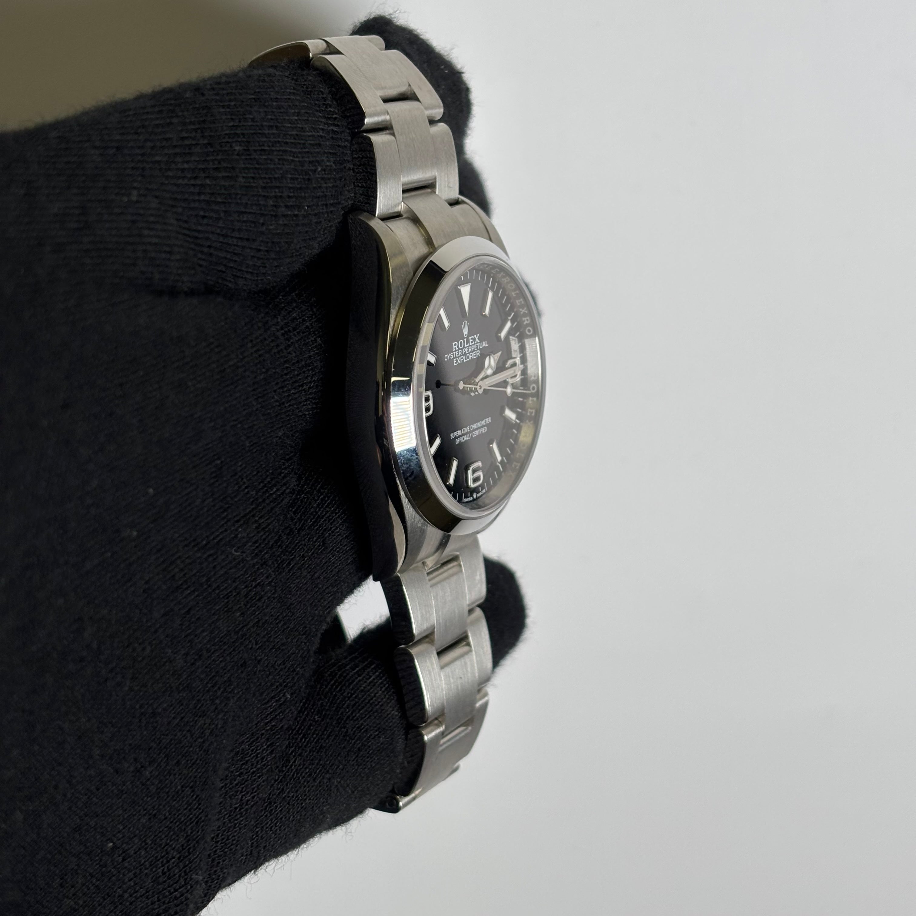 Rolex Explorer 39mm Black Dial Watch Ref# 124270 - Happy Jewelers Fine Jewelry Lifetime Warranty