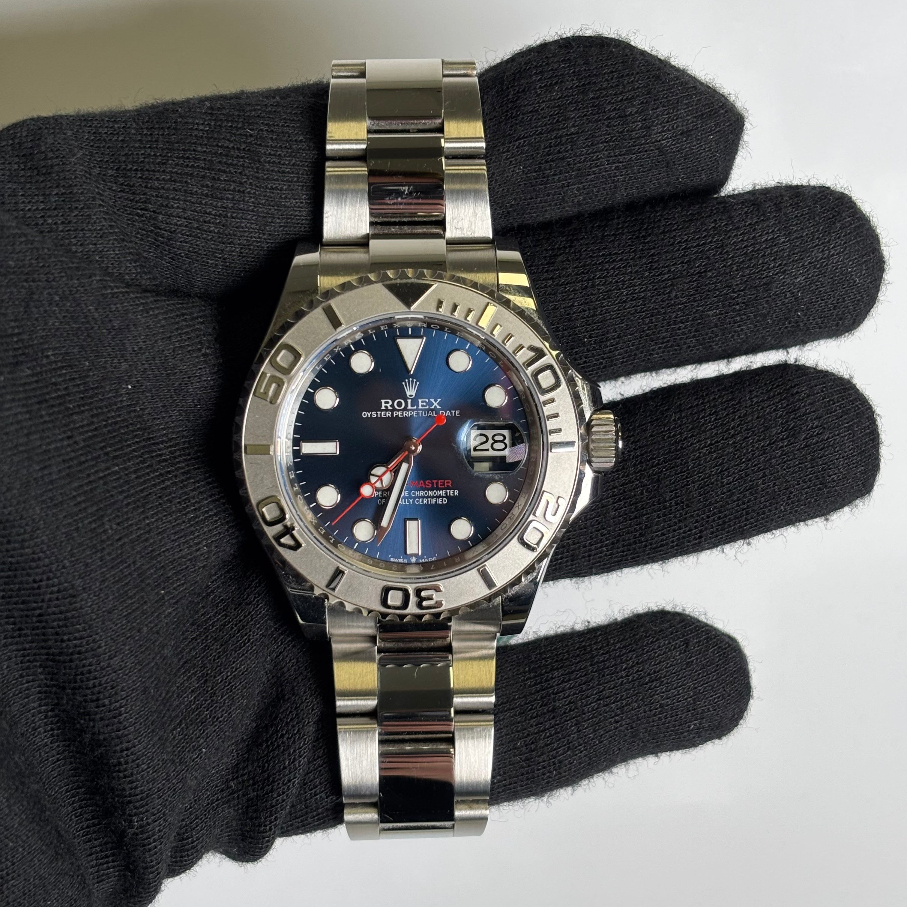 Rolex Yacht-Master 40mm Blue Dial Watch Ref# 126622 - Happy Jewelers Fine Jewelry Lifetime Warranty