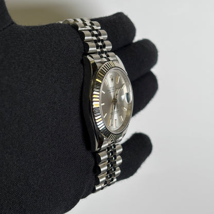 Rolex Datejust 41mm Green Dial Watch Ref# 126334 - Happy Jewelers Fine Jewelry Lifetime Warranty