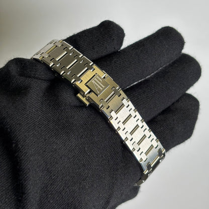 Audemars Piguet Royal Oak 39mm Blue Dial Watch Ref# 16202ST.OO.1240ST.01 - Happy Jewelers Fine Jewelry Lifetime Warranty