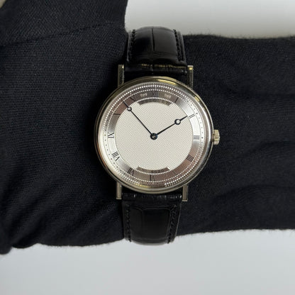 Breguet Classique 38mm Silver Dial Watch Ref# 5157BB/11/9V - Happy Jewelers Fine Jewelry Lifetime Warranty