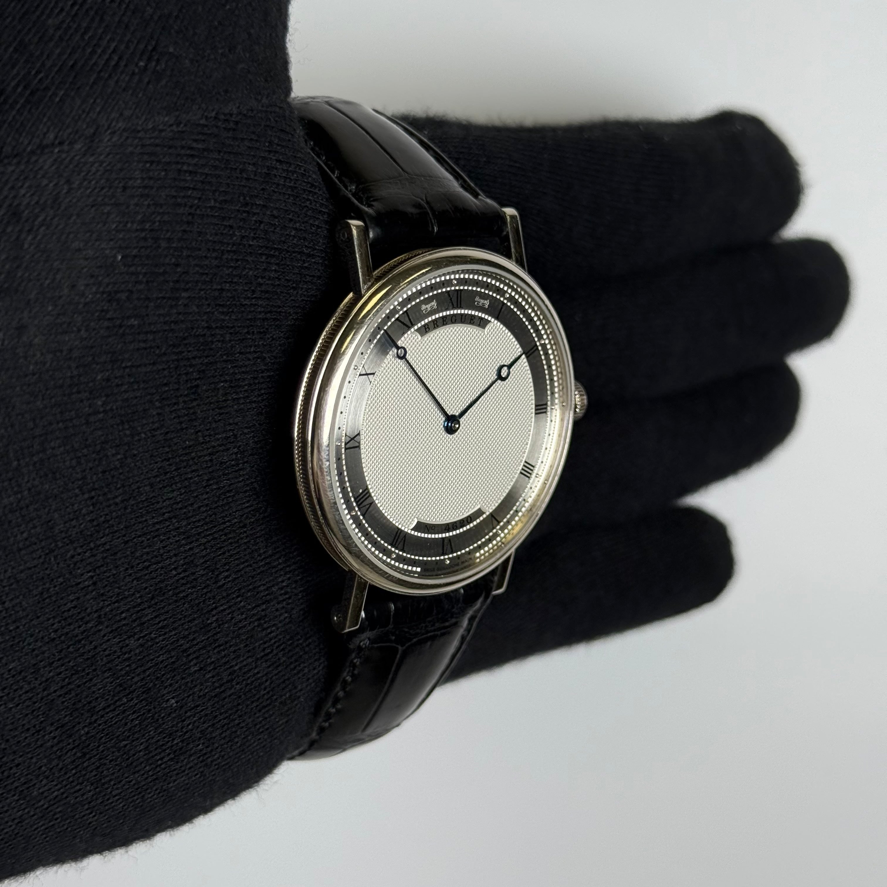 Breguet Classique 38mm Silver Dial Watch Ref# 5157BB/11/9V - Happy Jewelers Fine Jewelry Lifetime Warranty