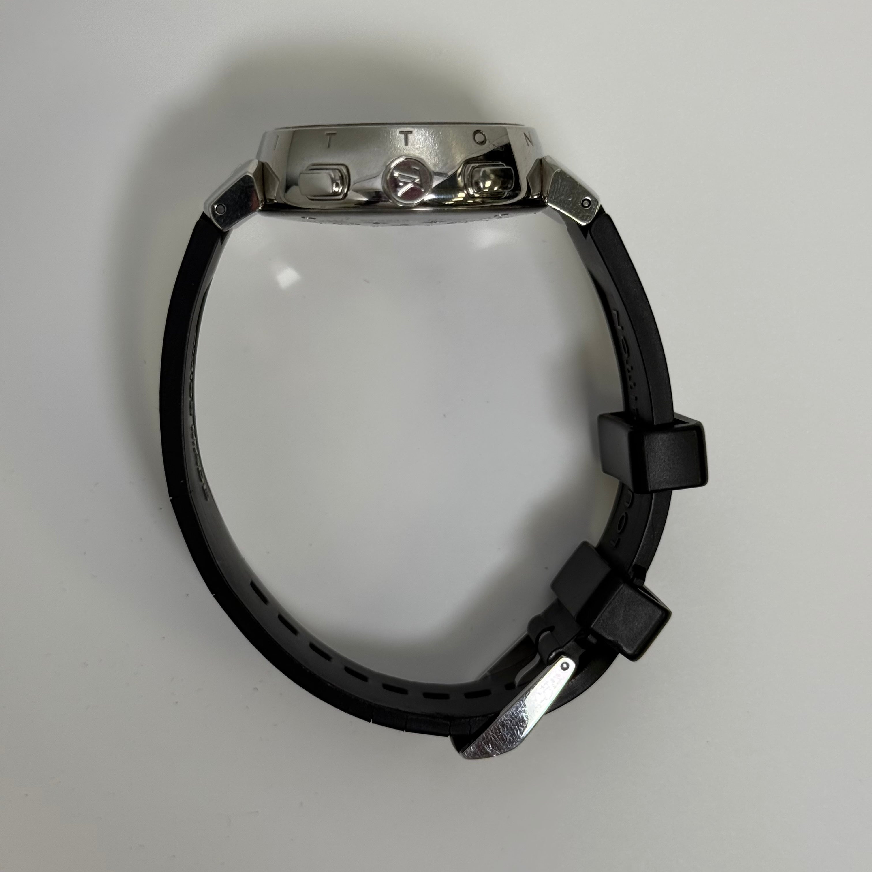 Louis Vuitton Cup 34mm Black Dial Watch Ref# Q132G - Happy Jewelers Fine Jewelry Lifetime Warranty