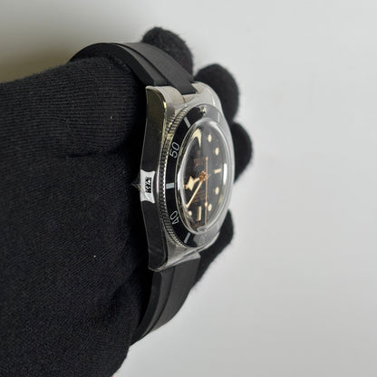 Tudor Black Bay 37mm Black Dial Watch Ref# 79000N - Happy Jewelers Fine Jewelry Lifetime Warranty