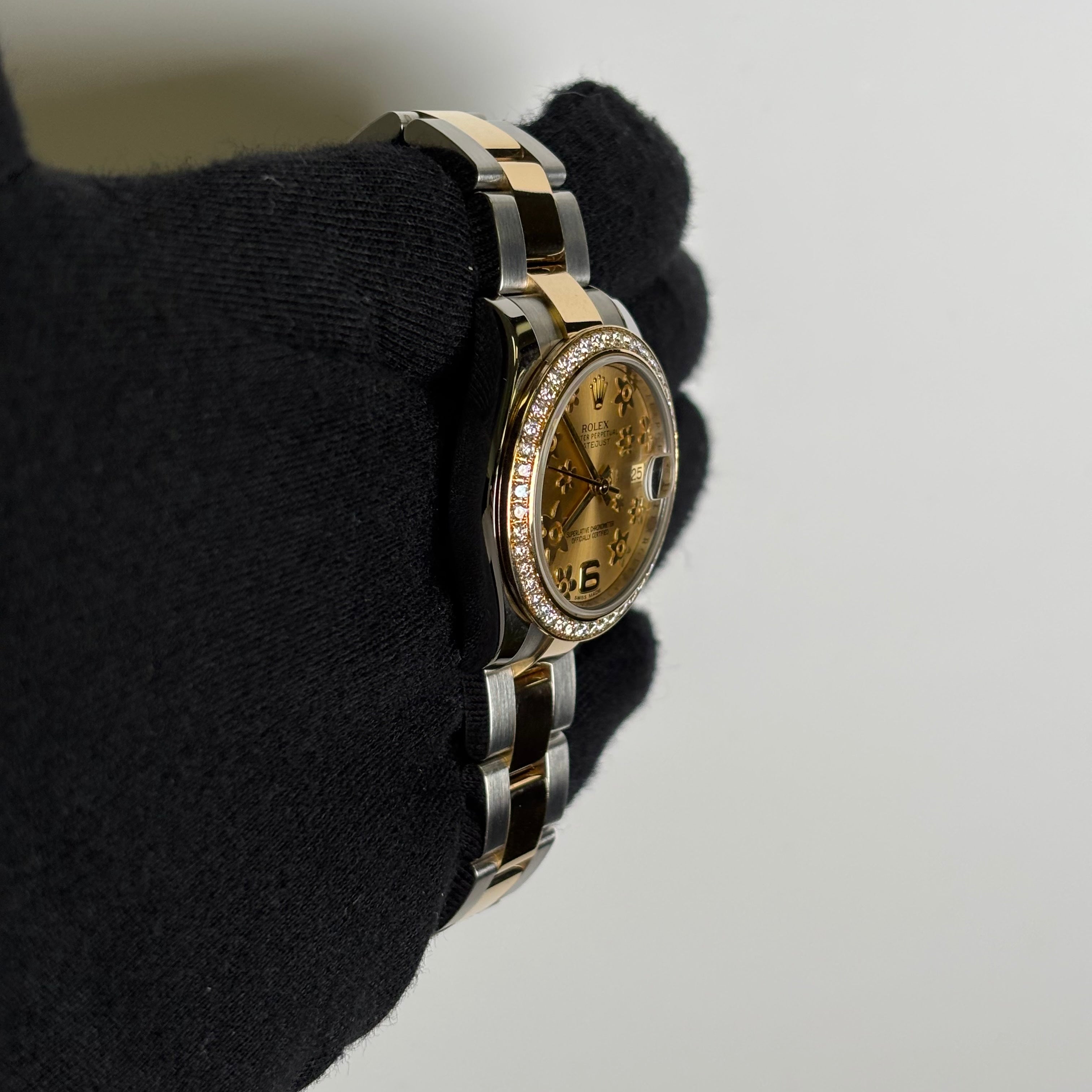 Rolex Datejust 31mm Champagne Dial Watch Ref# 178383 - Happy Jewelers Fine Jewelry Lifetime Warranty