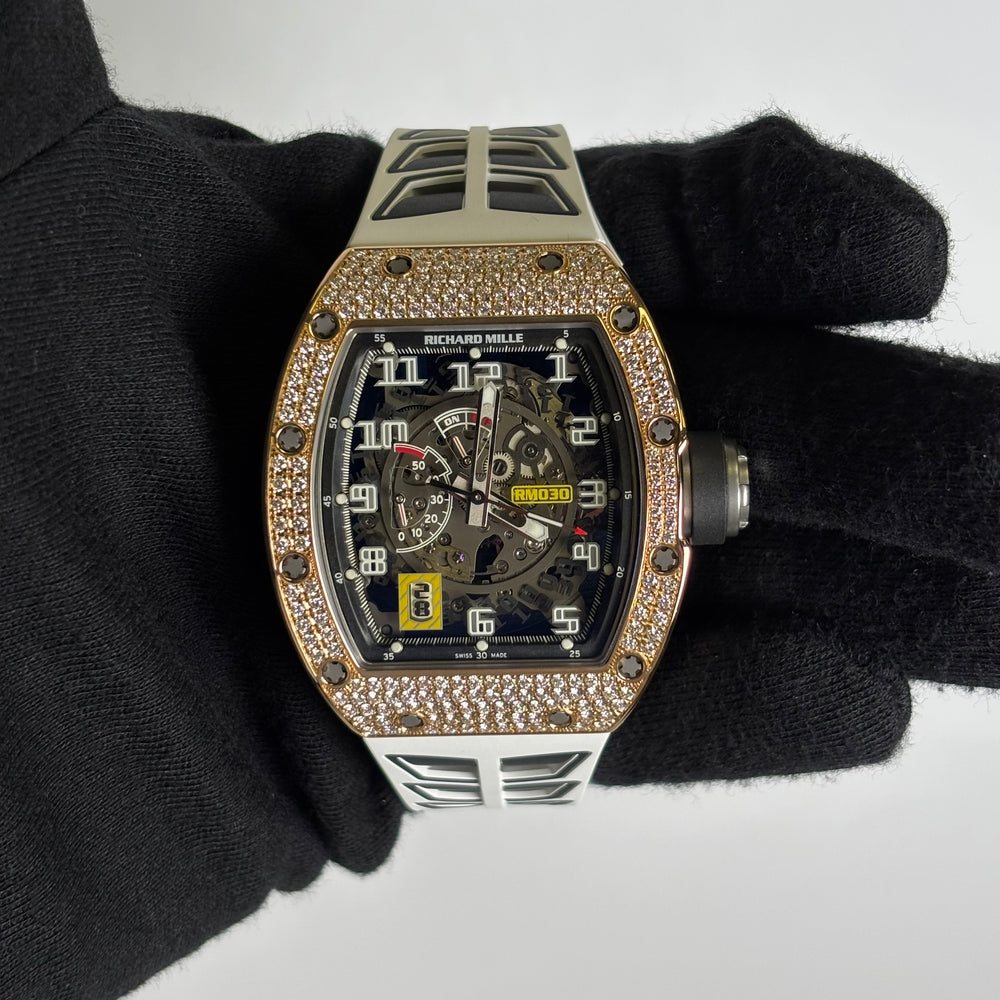 Richard Mille RM030 42mm Openwork Dial Watch Ref# RM030