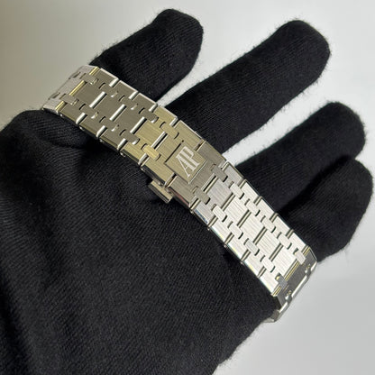 Audemars Piguet Royal Oak 41mm Blue Dial Watch Ref# 15510BC.OO.1320BC.04 - Happy Jewelers Fine Jewelry Lifetime Warranty