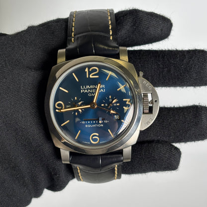 Panerai Luminor 47mm Blue Dial Watch Ref# PAM00670 - Happy Jewelers Fine Jewelry Lifetime Warranty