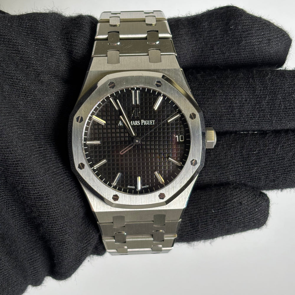 Audemars Piguet Royal Oak 41mm Black Dial Watch Ref# 15500ST.OO.1220ST.03