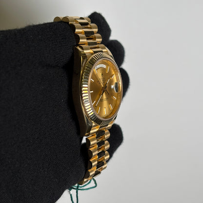 Rolex Day-Date 40mm Champagne Dial Watch Ref# 228238 - Happy Jewelers Fine Jewelry Lifetime Warranty