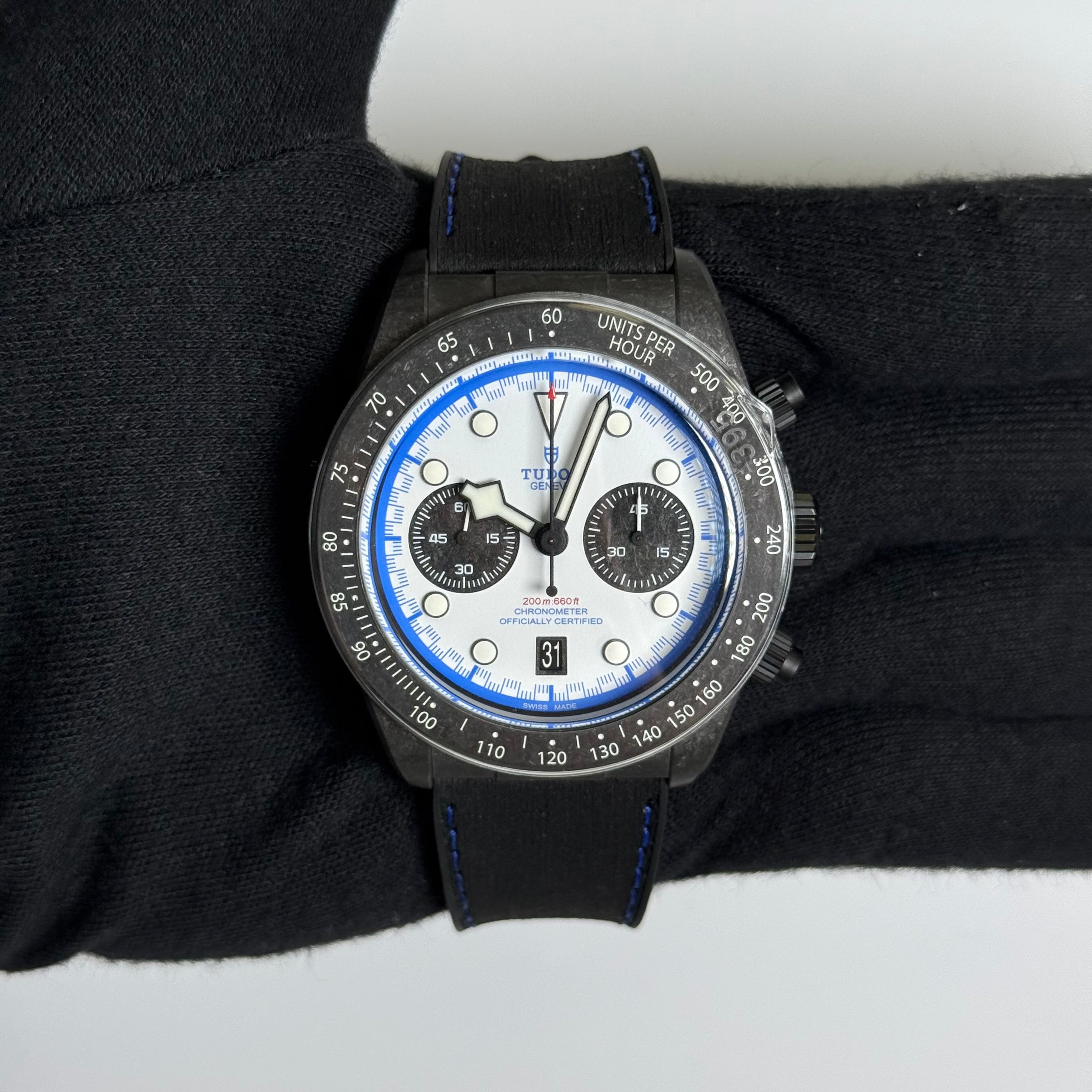 Tudor Black Bay 42mm White Dial Watch Ref# 79377KN - Happy Jewelers Fine Jewelry Lifetime Warranty