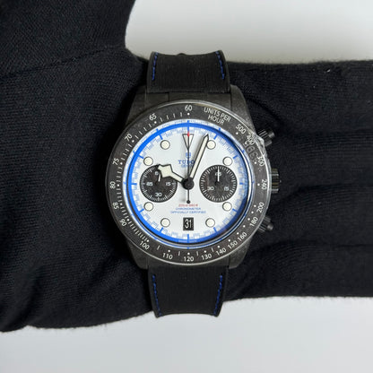 Tudor Black Bay 42mm White Dial Watch Ref# 79377KN - Happy Jewelers Fine Jewelry Lifetime Warranty