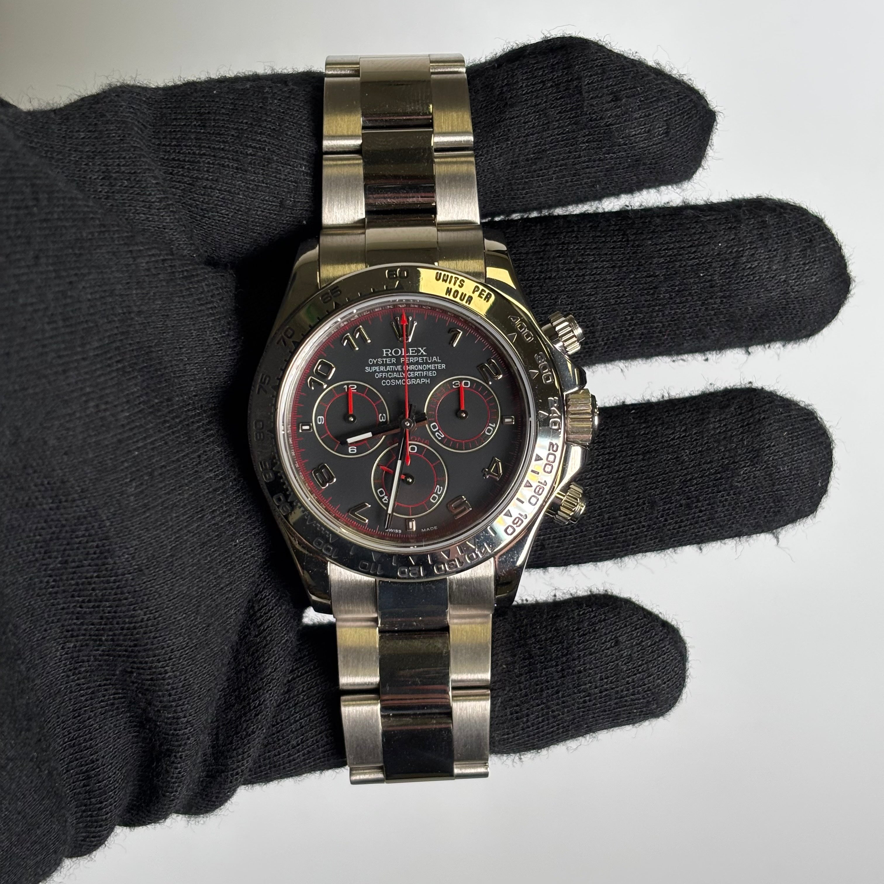 Rolex Daytona 40mm Black Dial Watch Ref# 116509 - Happy Jewelers Fine Jewelry Lifetime Warranty