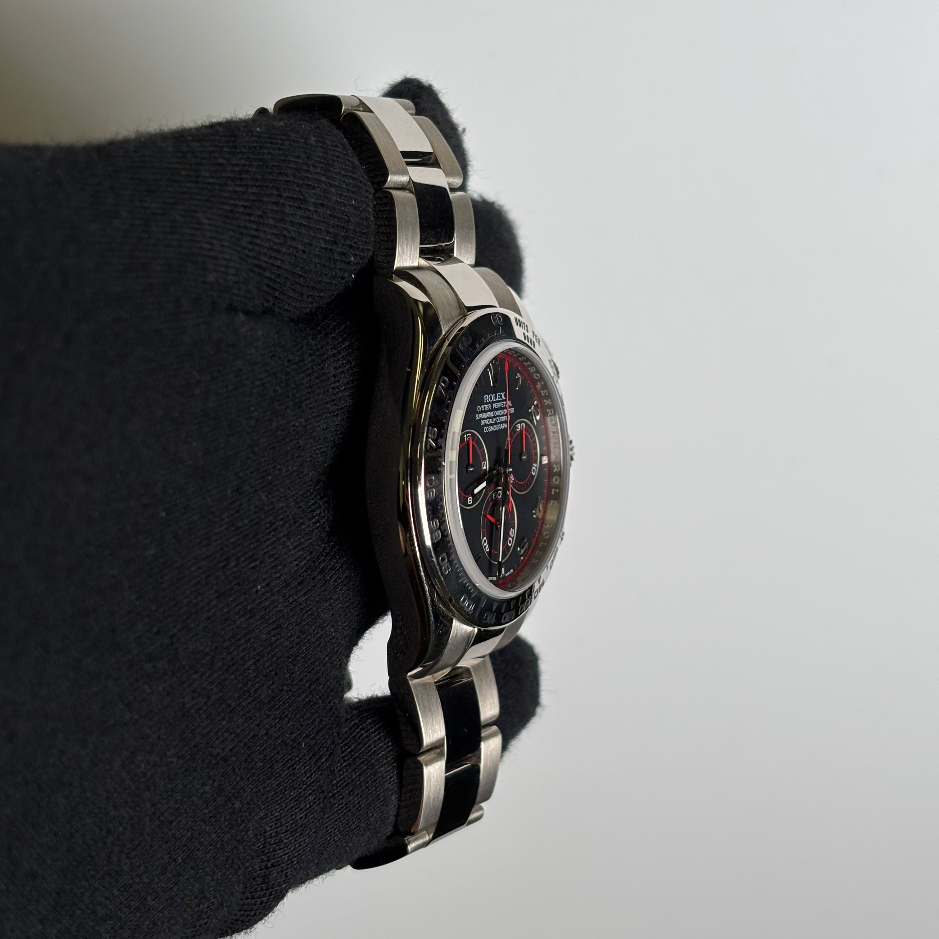 Rolex Daytona 40mm Black Dial Watch Ref# 116509 - Happy Jewelers Fine Jewelry Lifetime Warranty