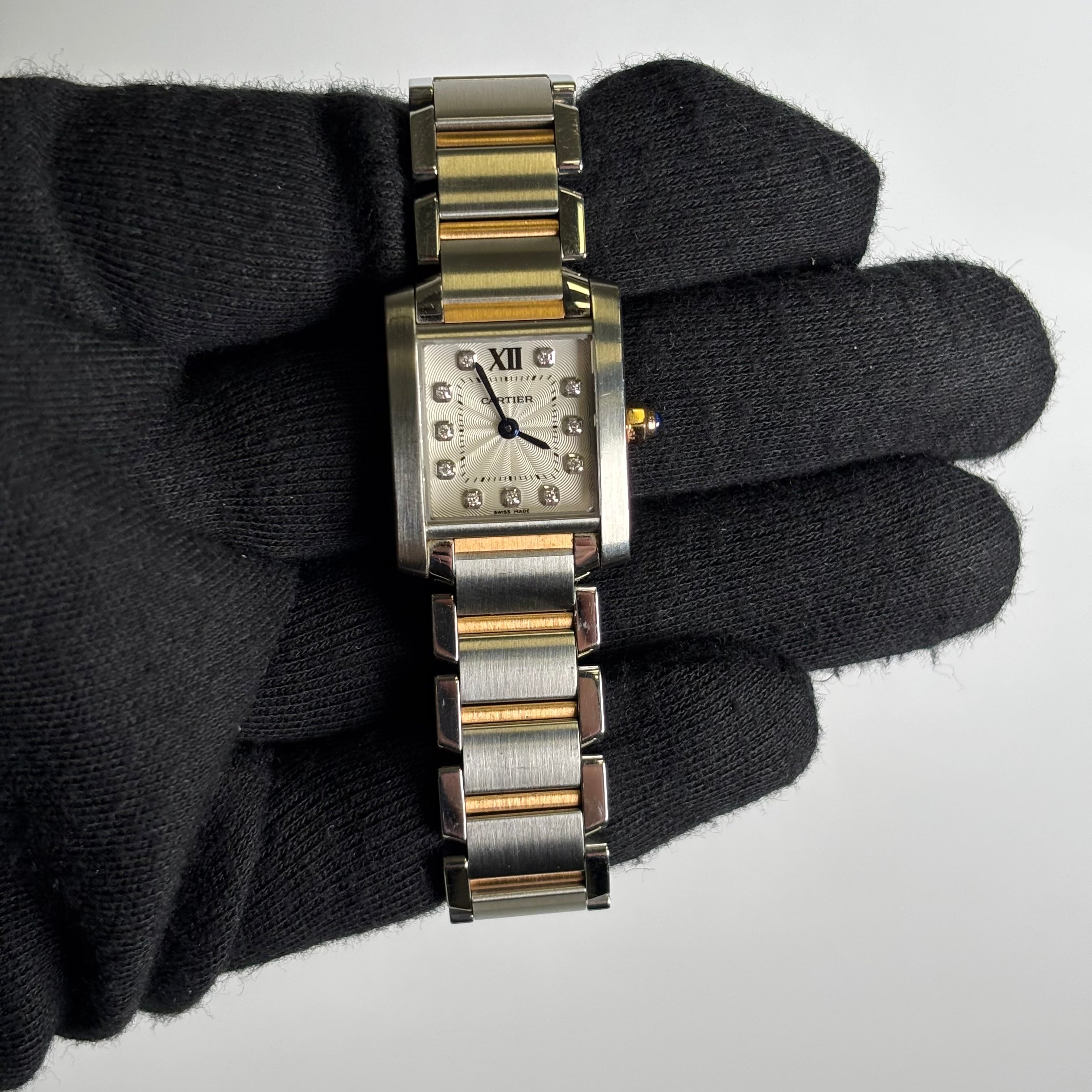 Cartier Tank 25mm Ivory Dial Watch Ref# WE110004 - Happy Jewelers Fine Jewelry Lifetime Warranty