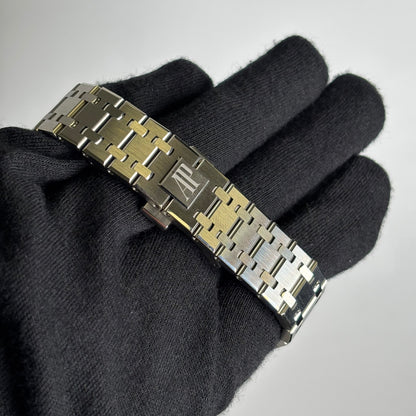 Audemars Piguet Royal Oak Blue Dial Watch Ref# 26715ST.ZZ.1356ST.01 - Happy Jewelers Fine Jewelry Lifetime Warranty