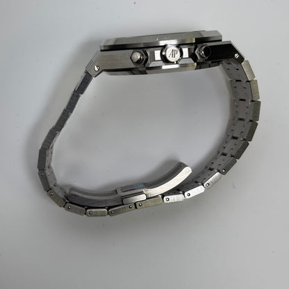 Audemars Piguet Royal Oak Blue Dial Watch Ref# 26715ST.ZZ.1356ST.01 - Happy Jewelers Fine Jewelry Lifetime Warranty