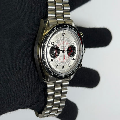 Omega Chronoscope 43mm White Dial Watch Ref# 329.30.43.51.02.002 - Happy Jewelers Fine Jewelry Lifetime Warranty