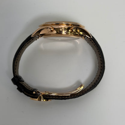 Patek Philippe Annual Calendar 40.5mm Black Dial Watch Ref# 5961R-010 - Happy Jewelers Fine Jewelry Lifetime Warranty