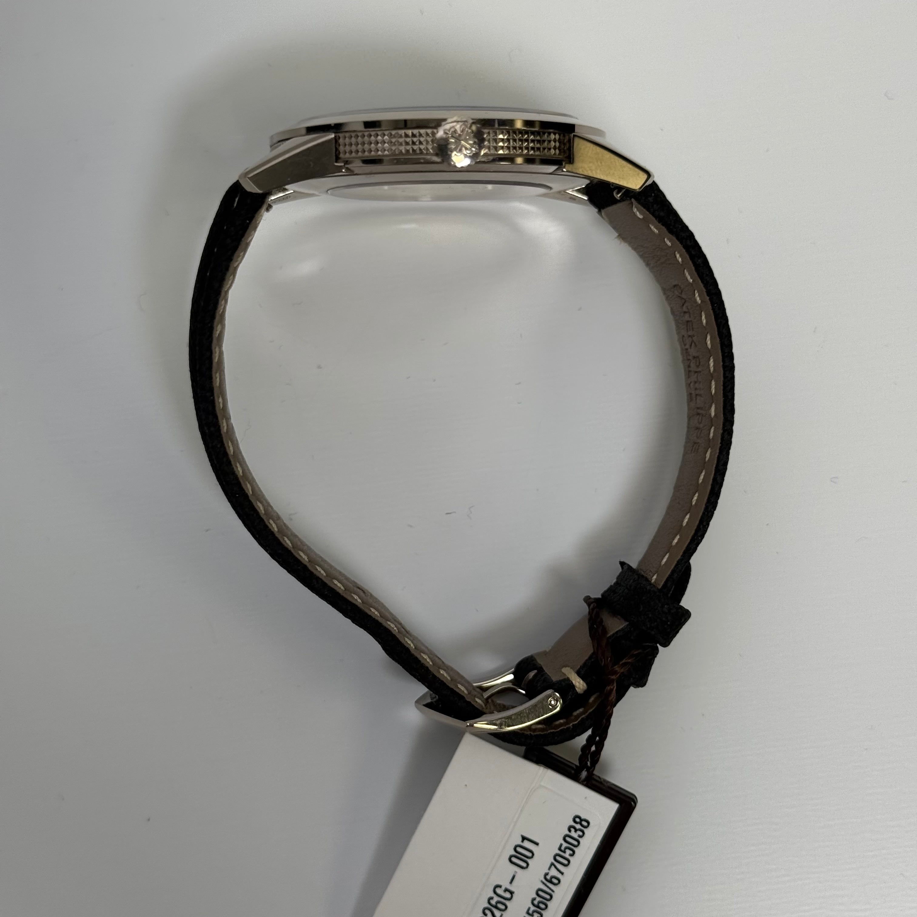 Patek Philippe Calatrava 40mm Charcoal Dial Watch Ref# 5226G-001 - Happy Jewelers Fine Jewelry Lifetime Warranty