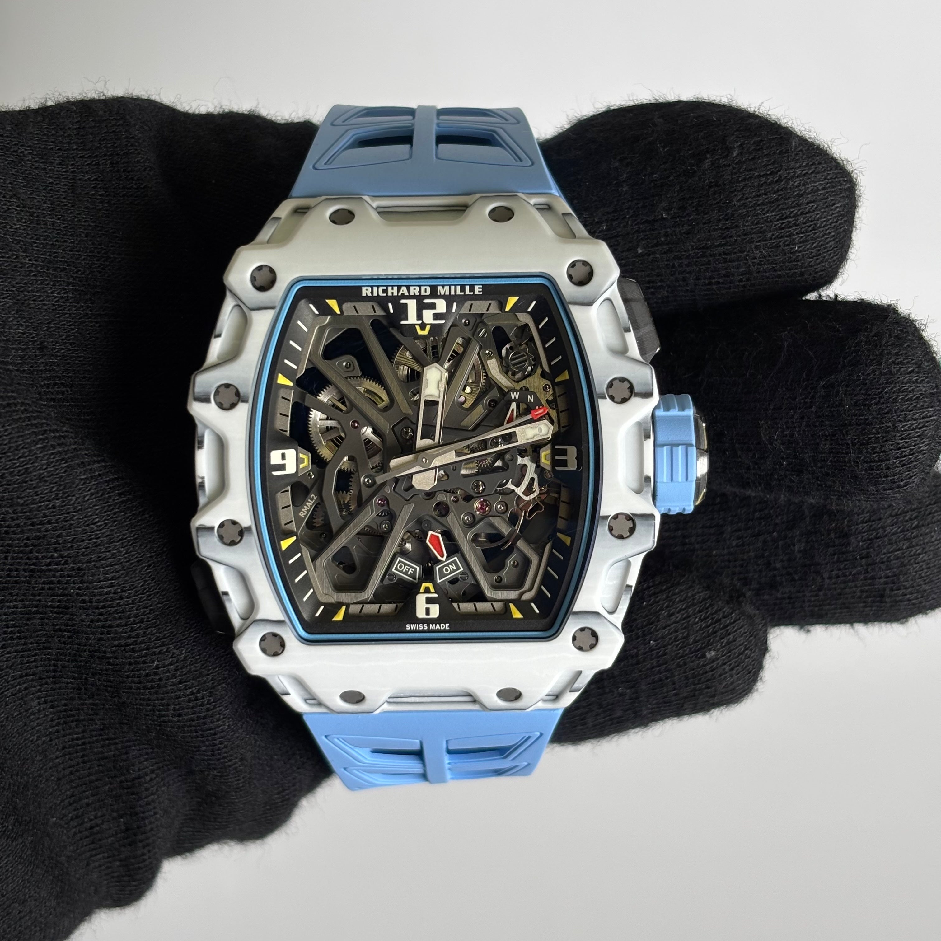 Richard Mille RM35-03 42mm Skeleton Dial Watch Ref# RM35-03 - Happy Jewelers Fine Jewelry Lifetime Warranty